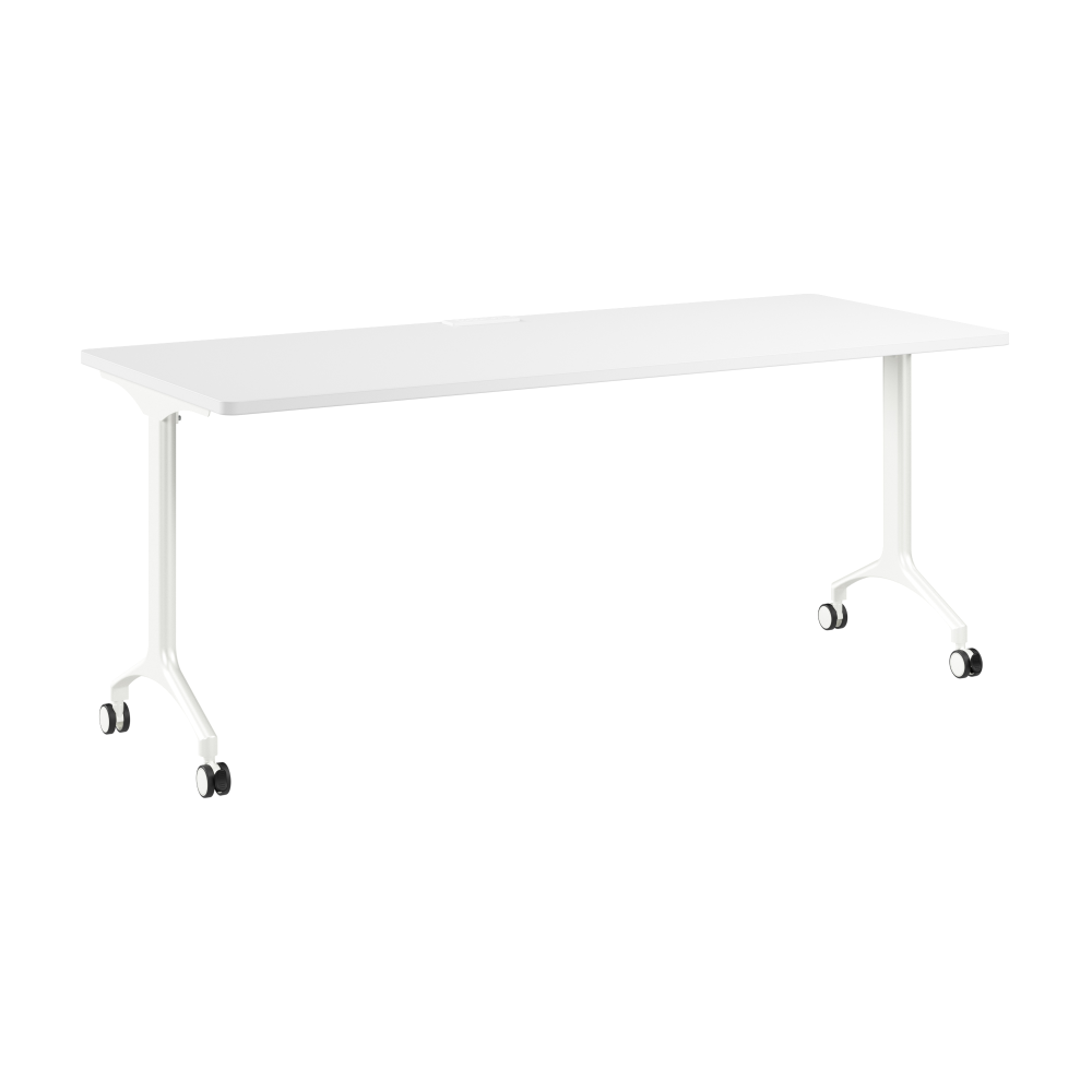 Shop Bush Business Furniture Synergy 72-inch Rectangle Modular Office Conference Table, Image 01, SGD272WH, #color_white