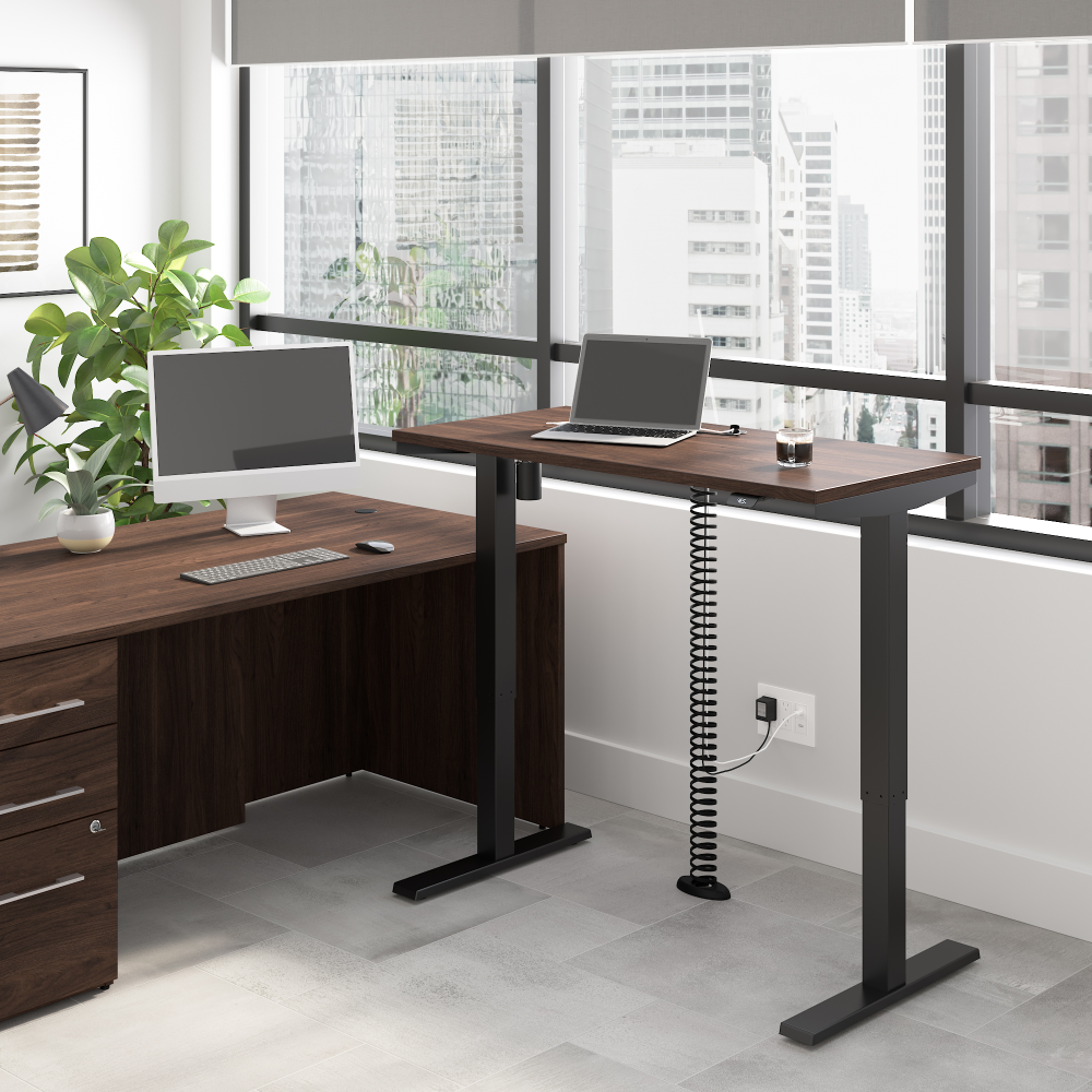 Shop Bush Business Furniture Under Desk Cable Management Coil, Image 02, AC99903BL, #color_black