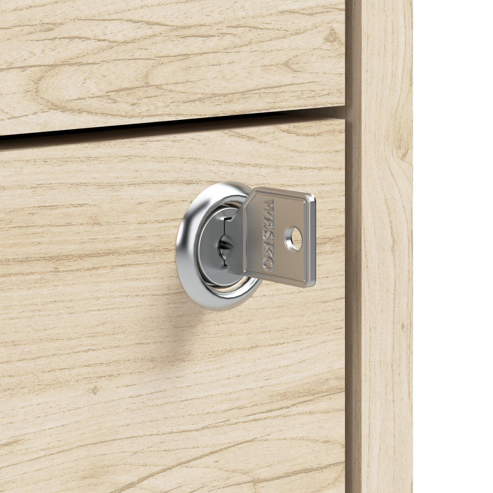 Shop Bush Business Furniture Hustle Office Storage Cabinet with Wheels, Image 07, HUF140NE, #color_natural elm