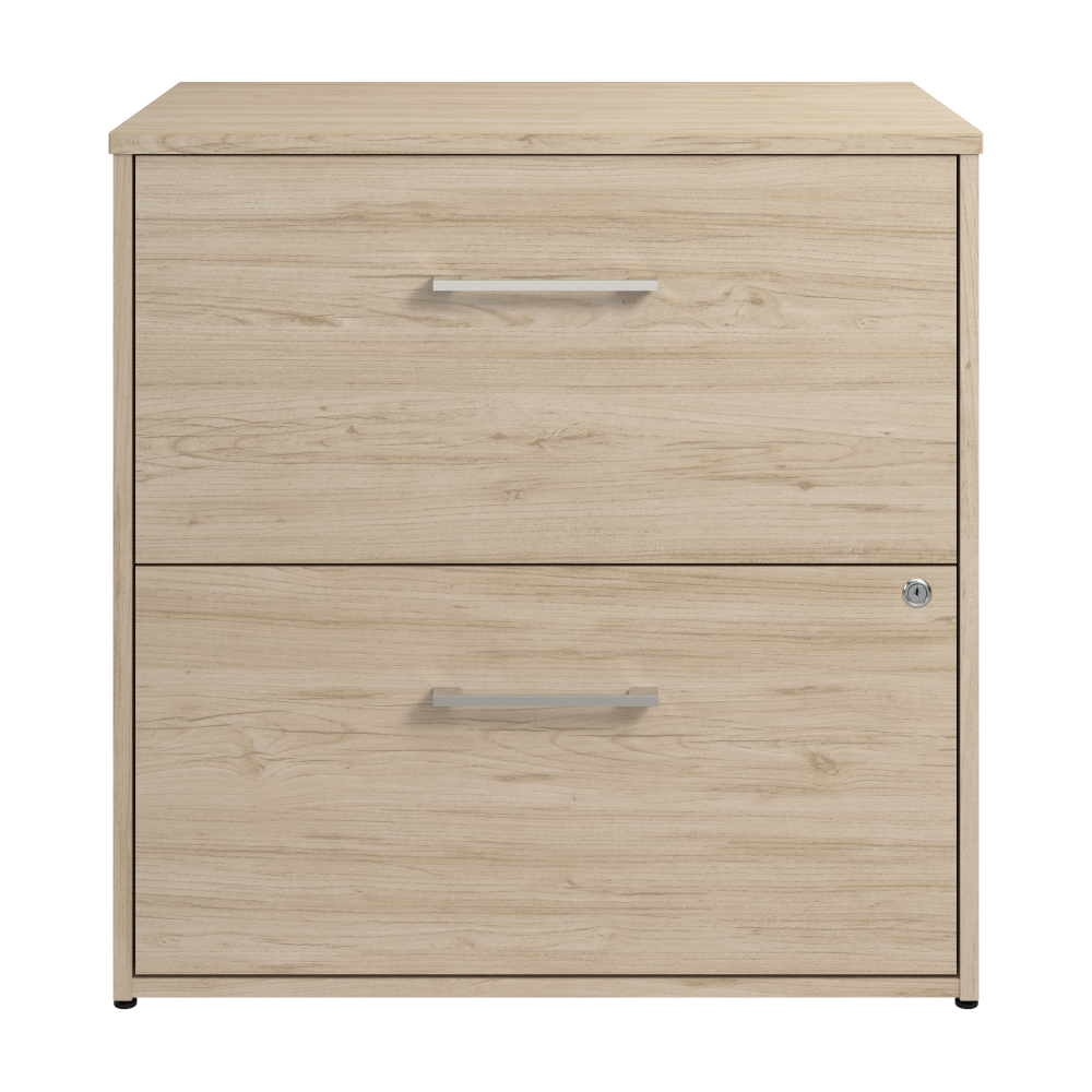 Shop Bush Business Furniture Hustle 2 Drawer Lateral File Cabinet, Image 03, HUF130NE, #color_natural elm