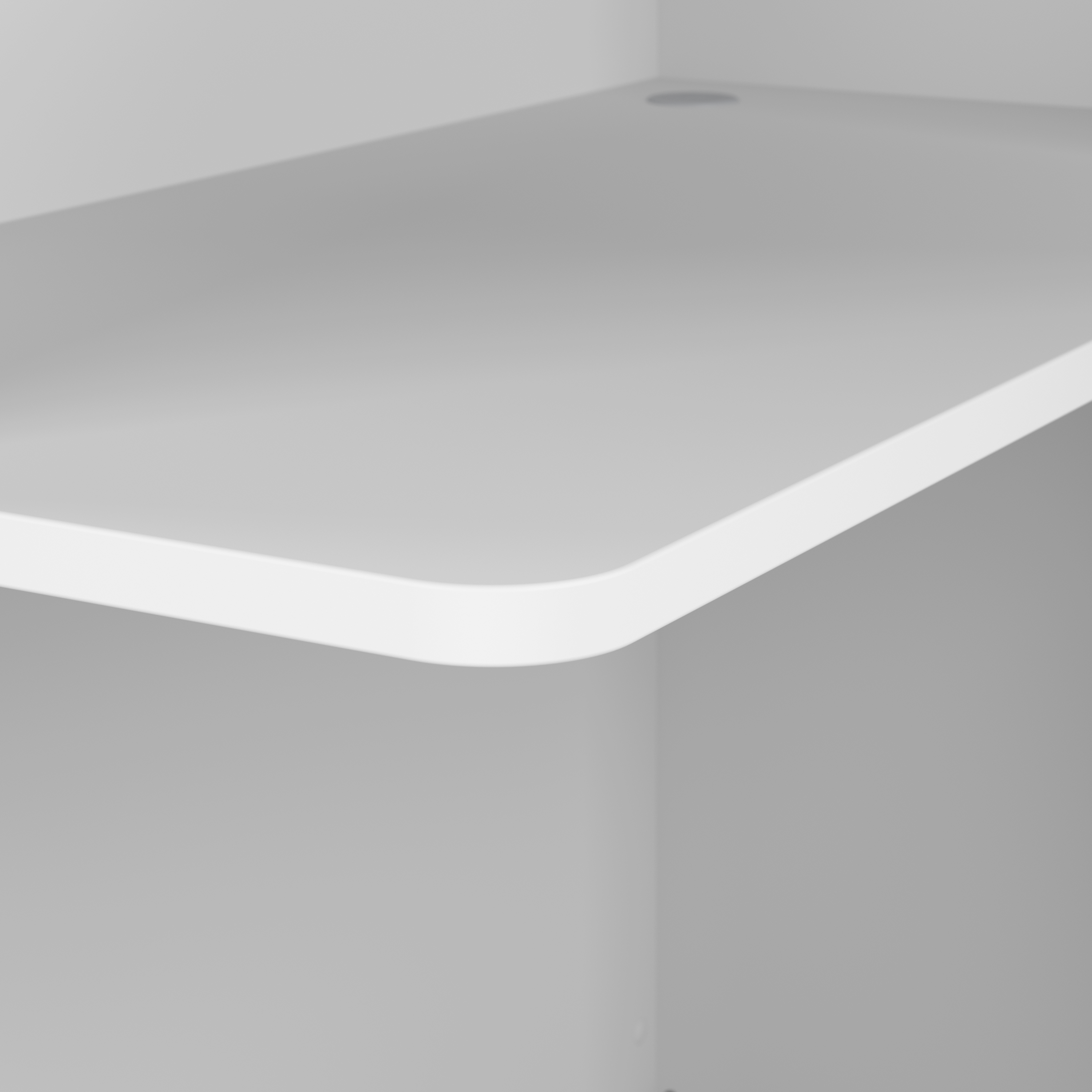 Shop Bush Business Furniture Studio C 48W Reception Desk with Shelves 08 SCD248WHK-Z1 #color_white