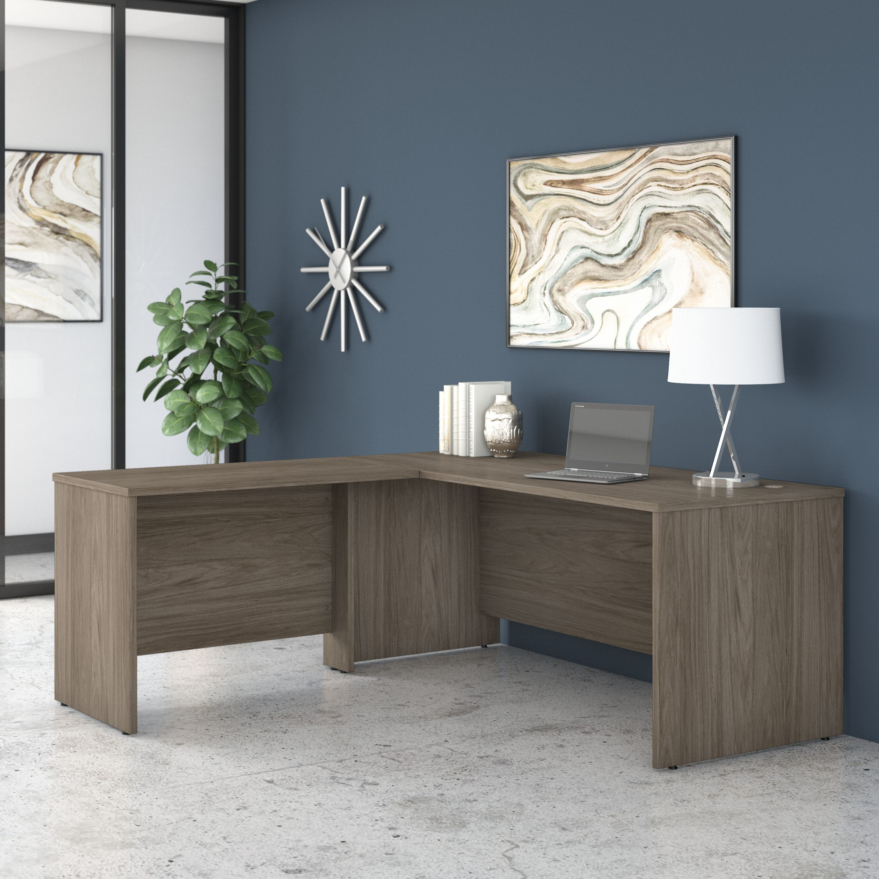 Studio C 72W x 30D L Shaped Desk with 42W Return | BBF