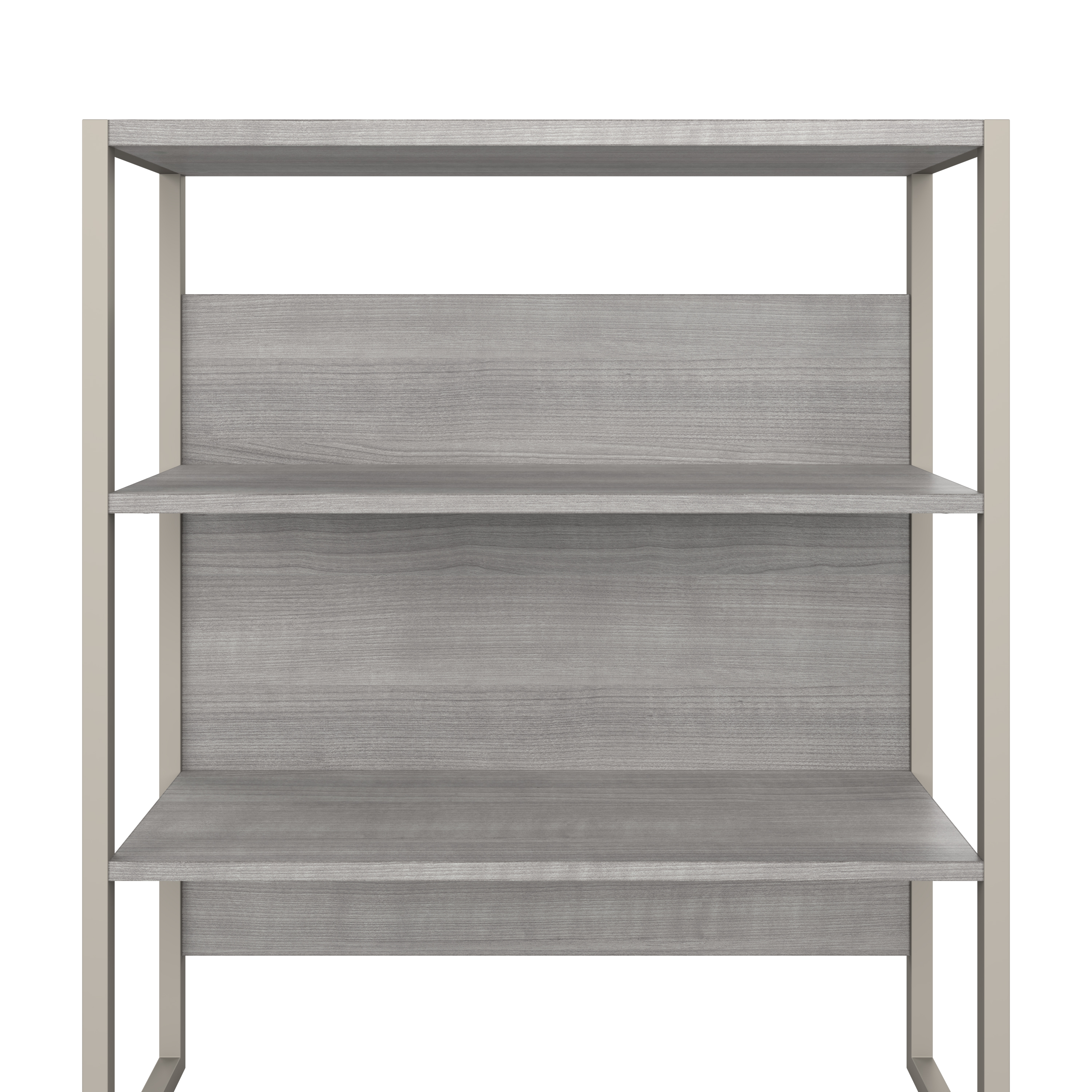 Shop Bush Business Furniture Hybrid 36W Bookcase Hutch 07 HYH236PG #color_platinum gray