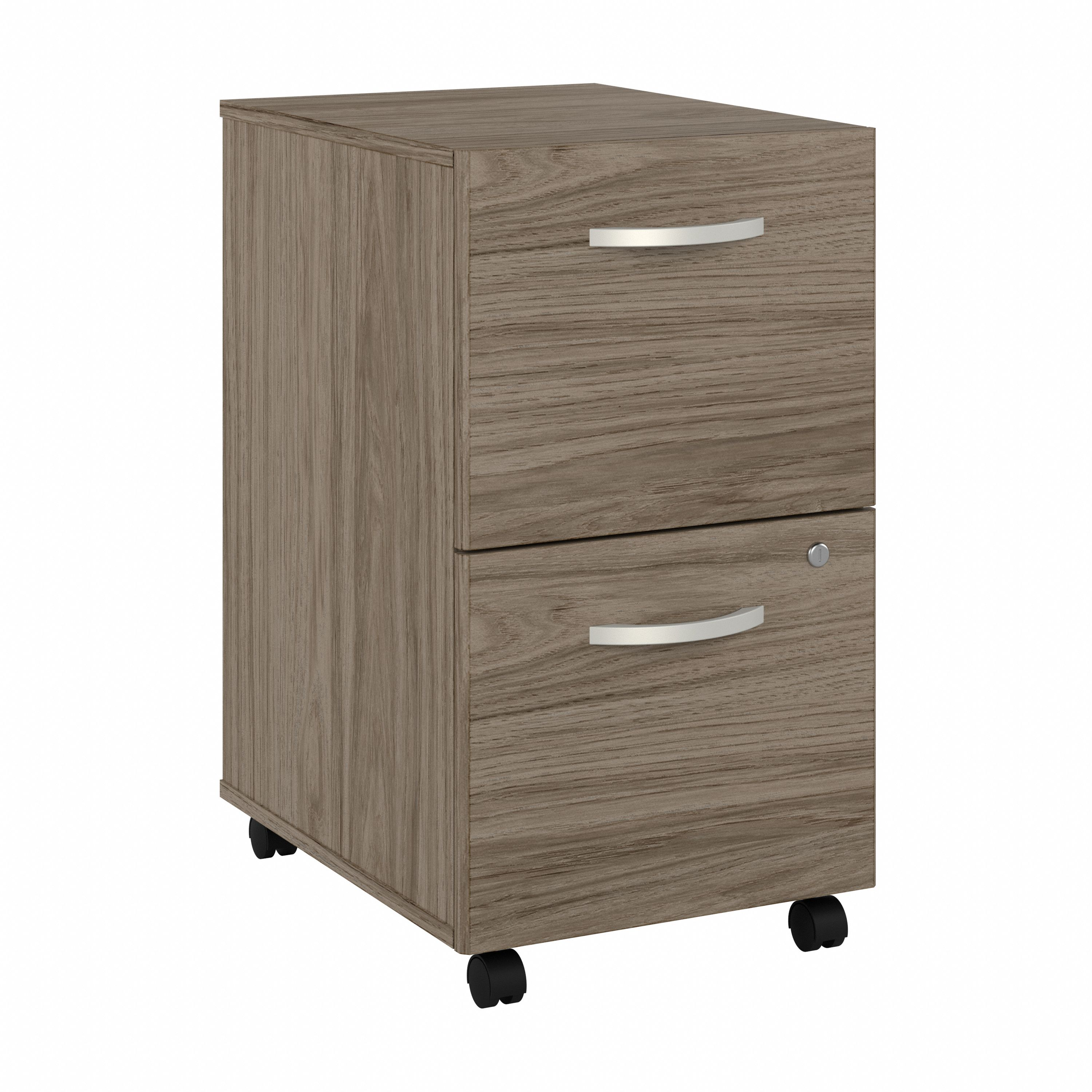 Shop Bush Business Furniture Studio C 2 Drawer Mobile File Cabinet 02 SCF116MHSU #color_modern hickory