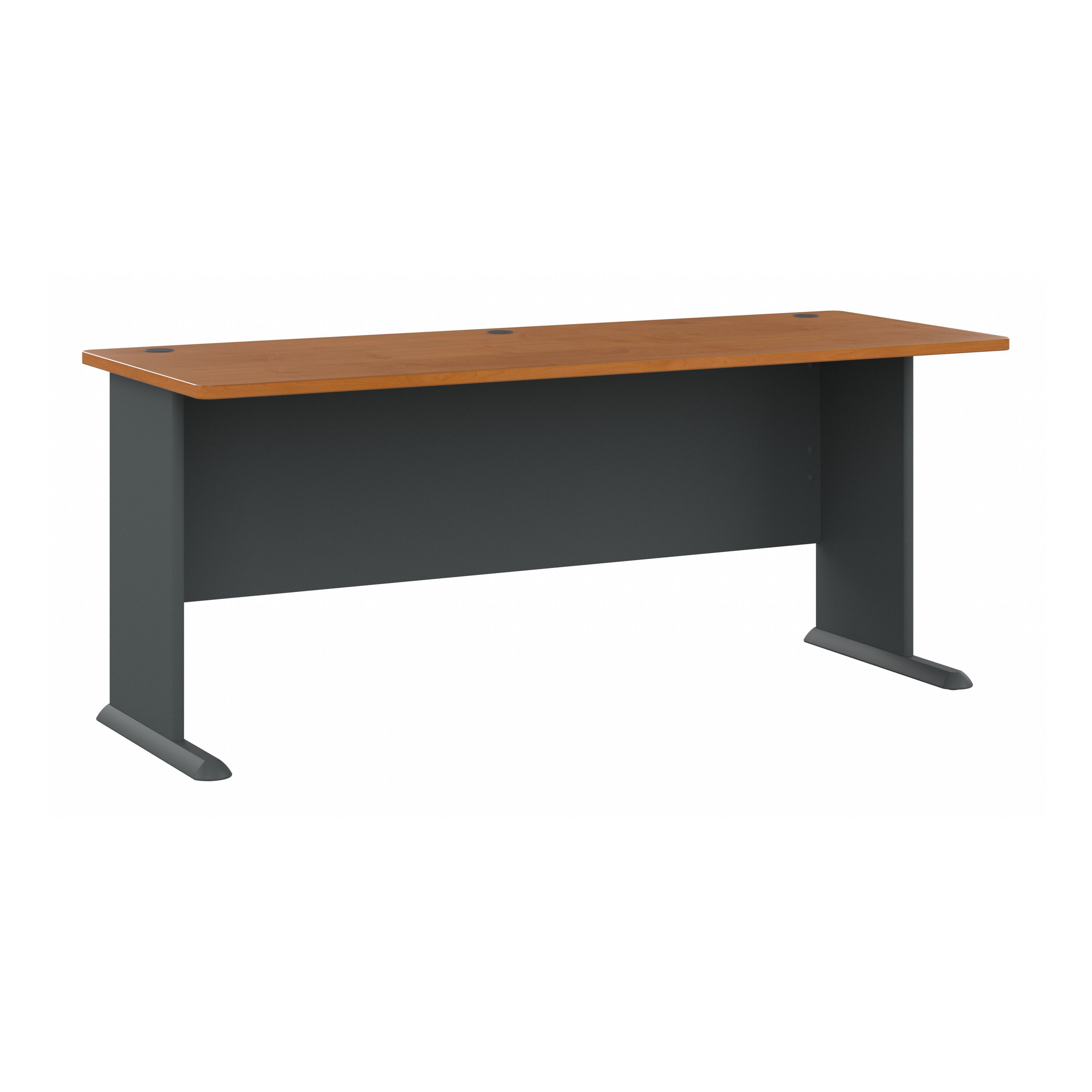 Shop Bush Business Furniture Series A 72W Desk 02 WC57472 #color_natural cherry
