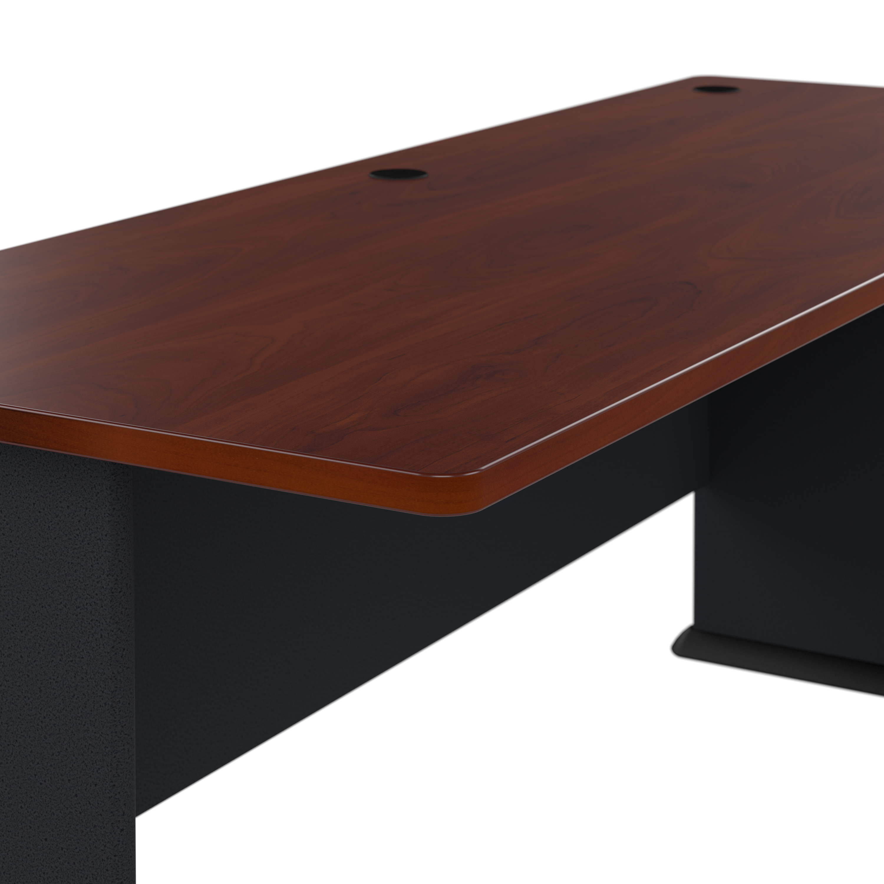 Shop Bush Business Furniture Series A 72W Desk 08 WC94472 #color_hansen cherry/galaxy