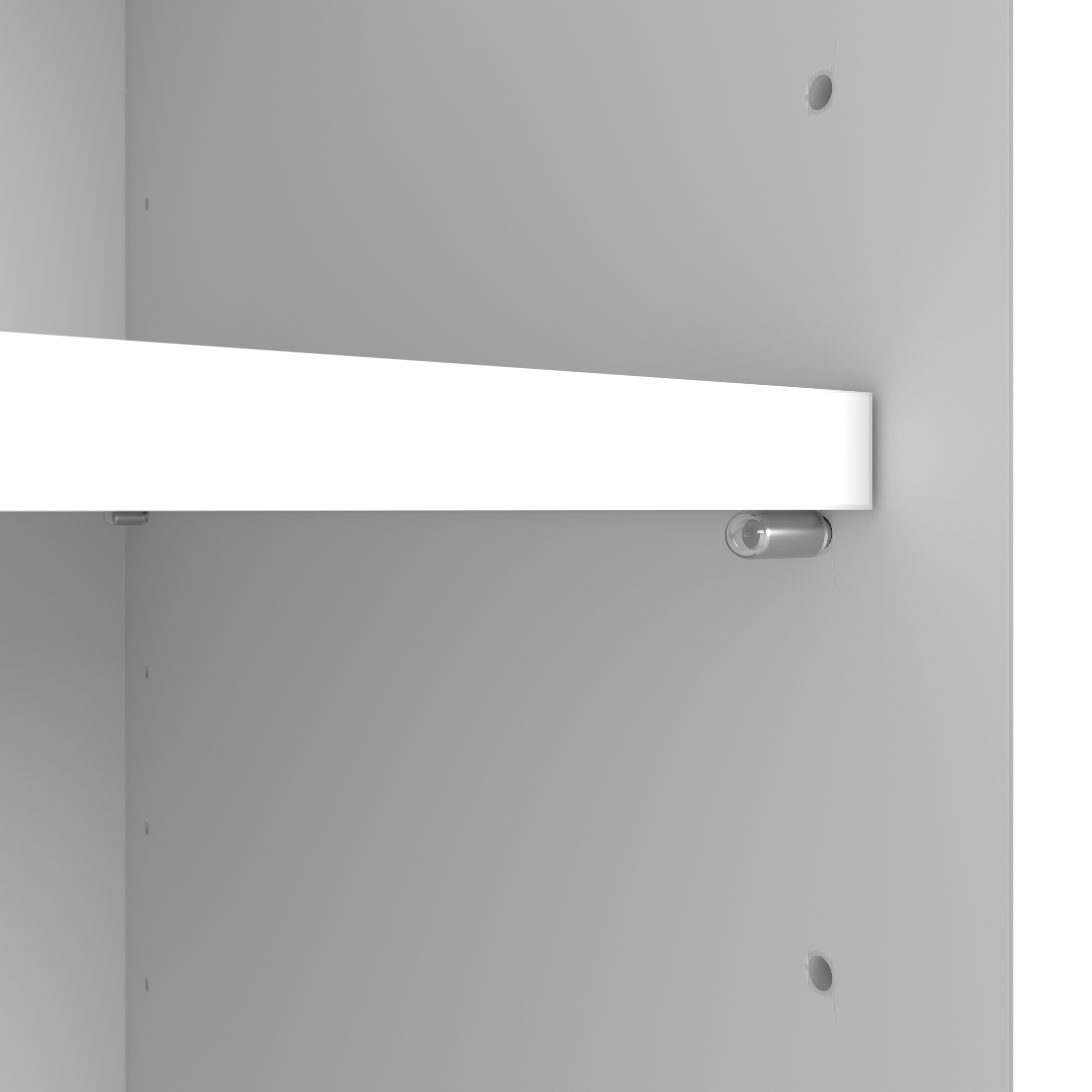 Shop Bush Business Furniture Studio C Tall 5 Shelf Bookcase 07 SCB136WH #color_white