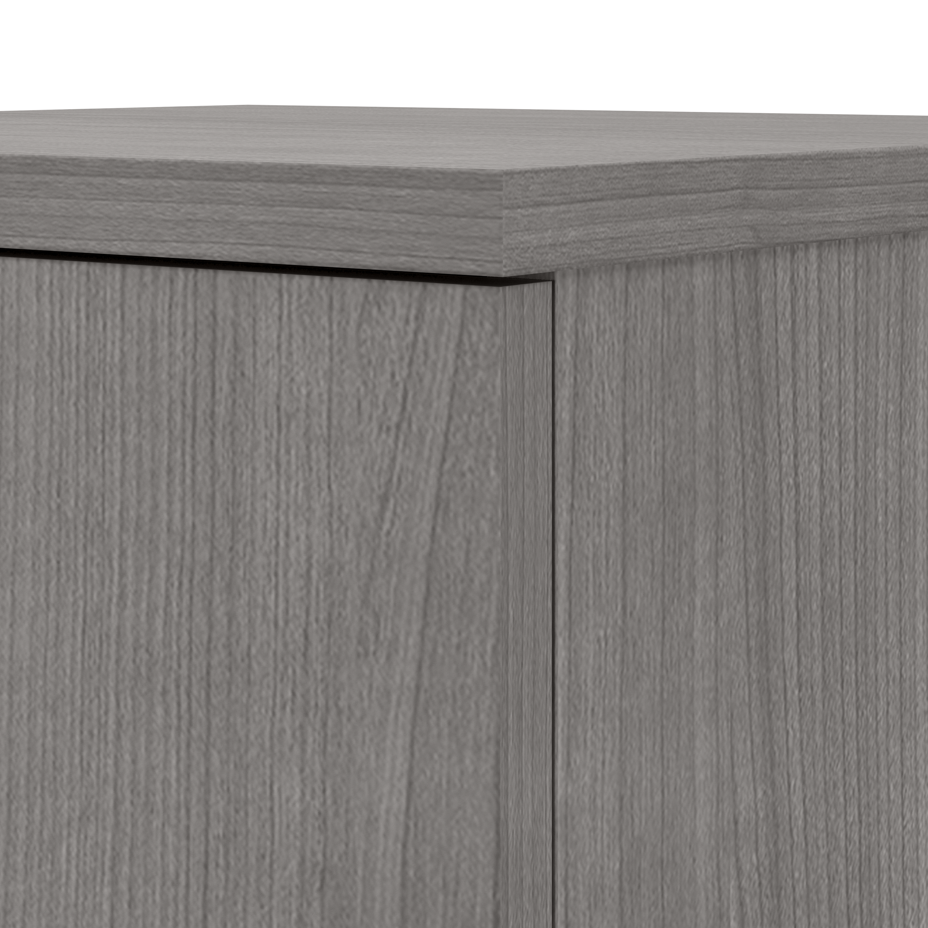 Shop Bush Business Furniture Universal Wall Cabinet with Doors and Shelves 09 UNS428PG #color_platinum gray