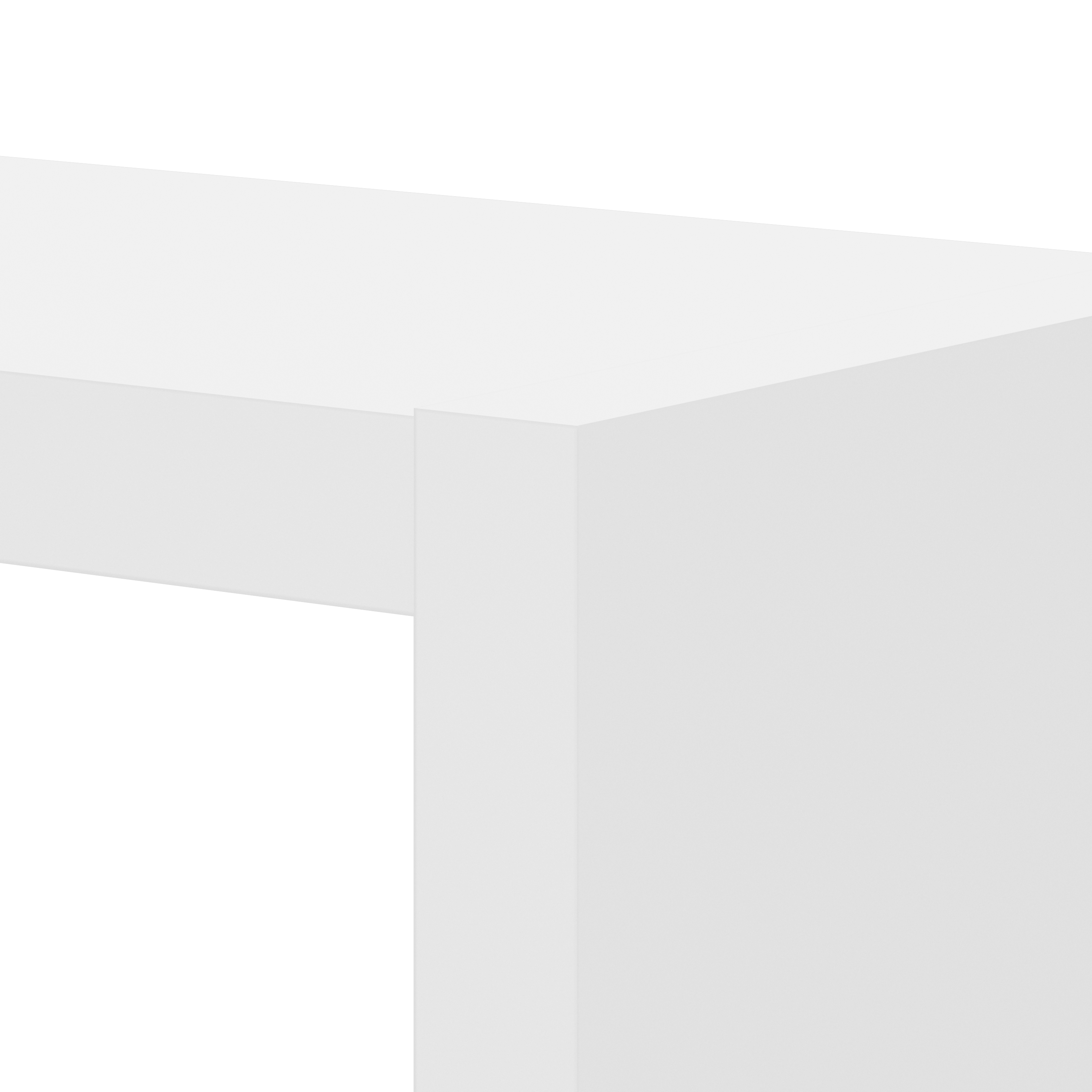 Shop Bush Business Furniture Echo 56W Bookcase Desk 09 KI60507-03 #color_pure white/modern gray