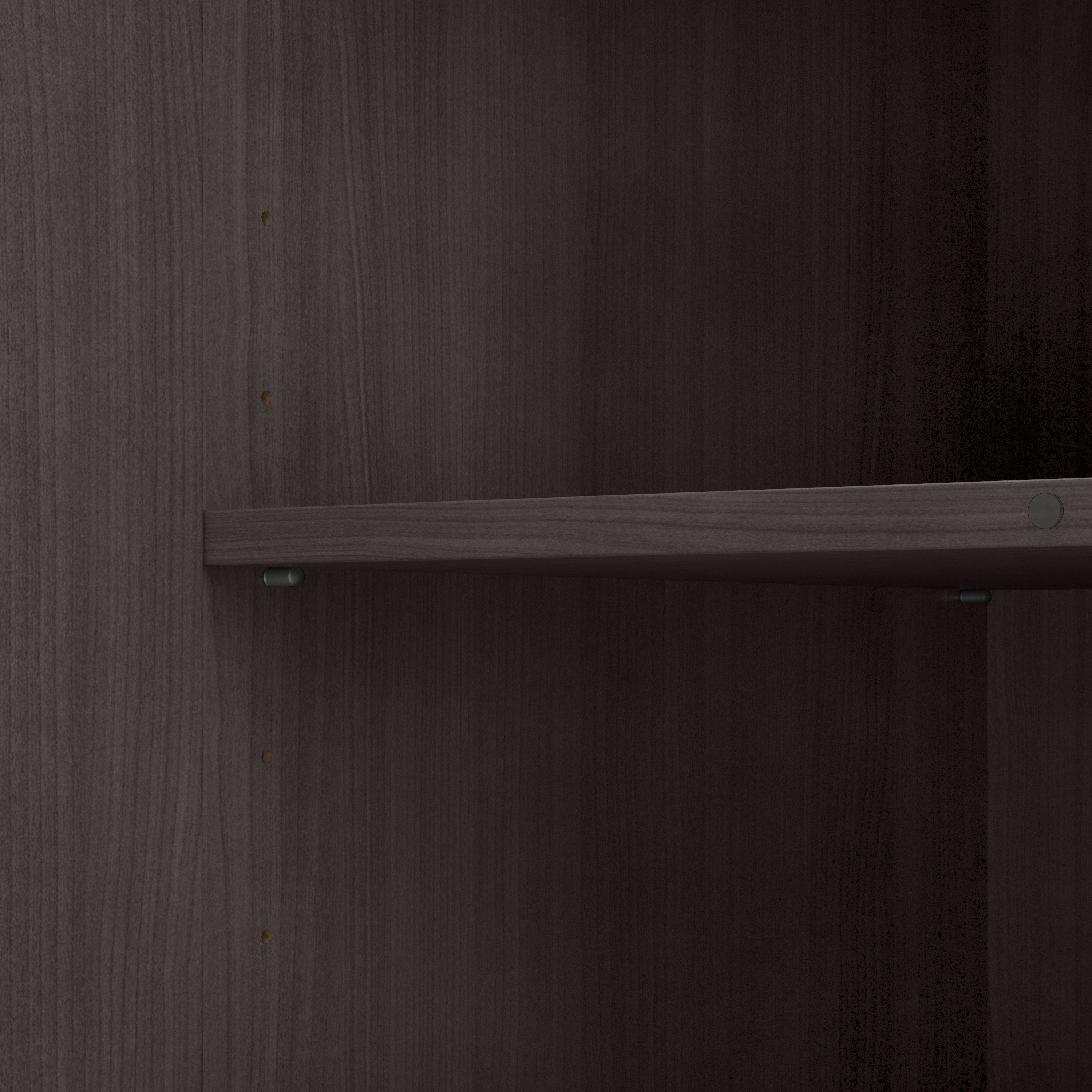 Shop Bush Business Furniture Universal Tall Narrow Storage Cabinet with Door and Shelves 09 UNS116SG #color_storm gray