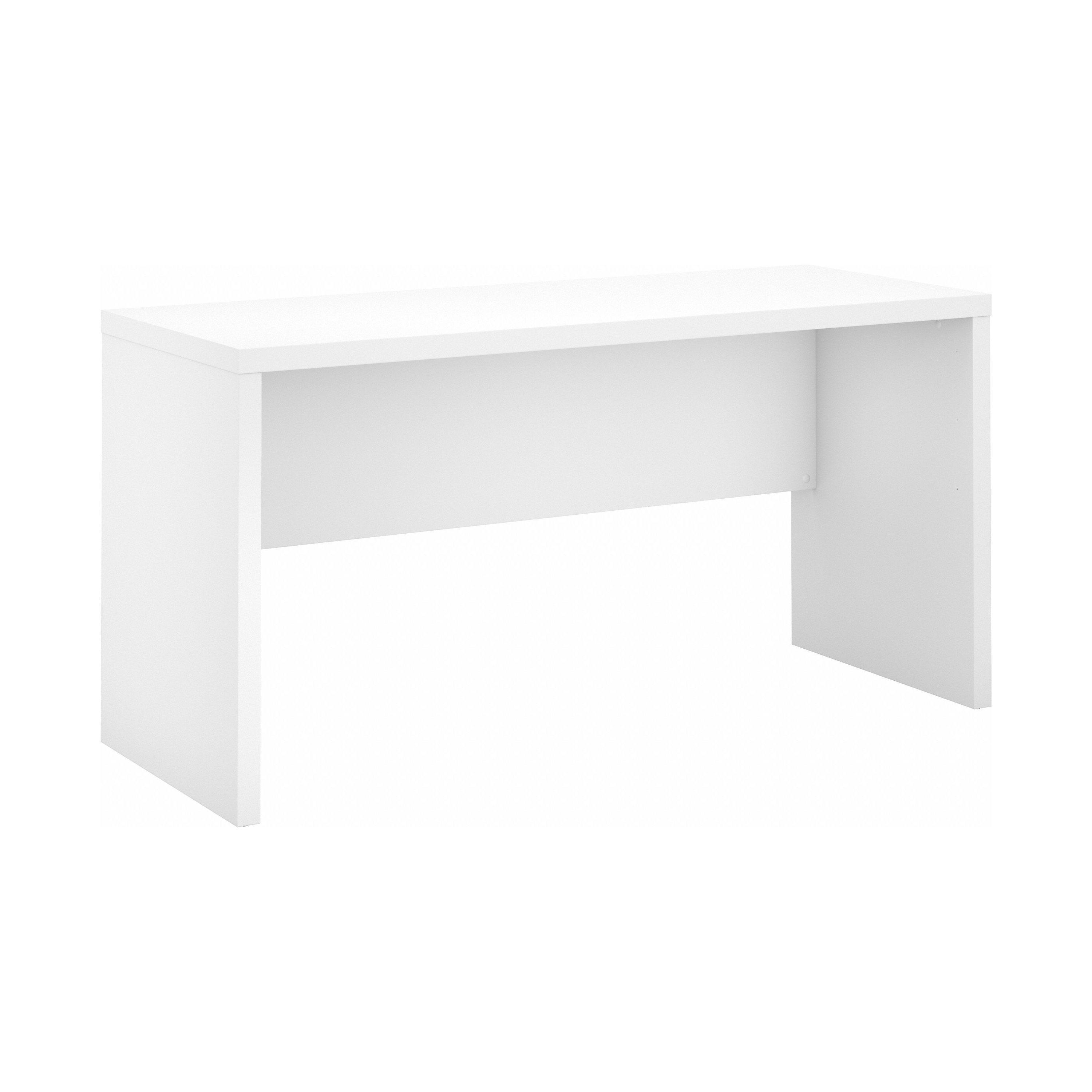 Shop Bush Business Furniture Echo 60W Credenza Desk 02 KI60106-03 #color_pure white